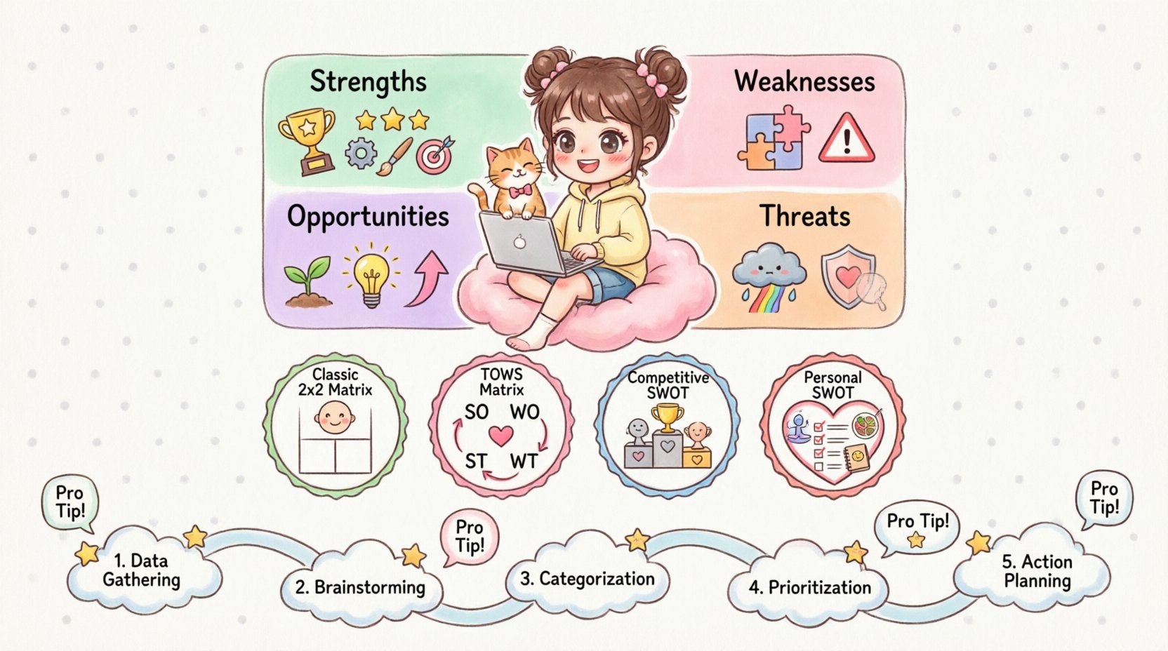 适用于独立创业者的真实有效的SWOT分析框架