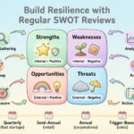 Aufbau langfristiger Resilienz durch regelmäßige SWOT-Reviews