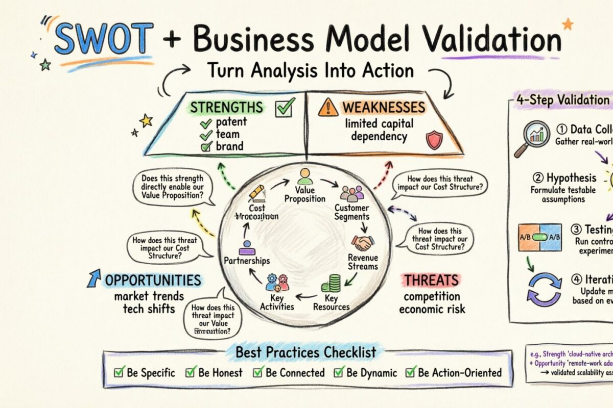 Verwendung von SWOT-Daten zur Validierung Ihres Geschäftsmodells Verwendung von SWOT-Daten zur Validierung Ihres Geschäftsmodells