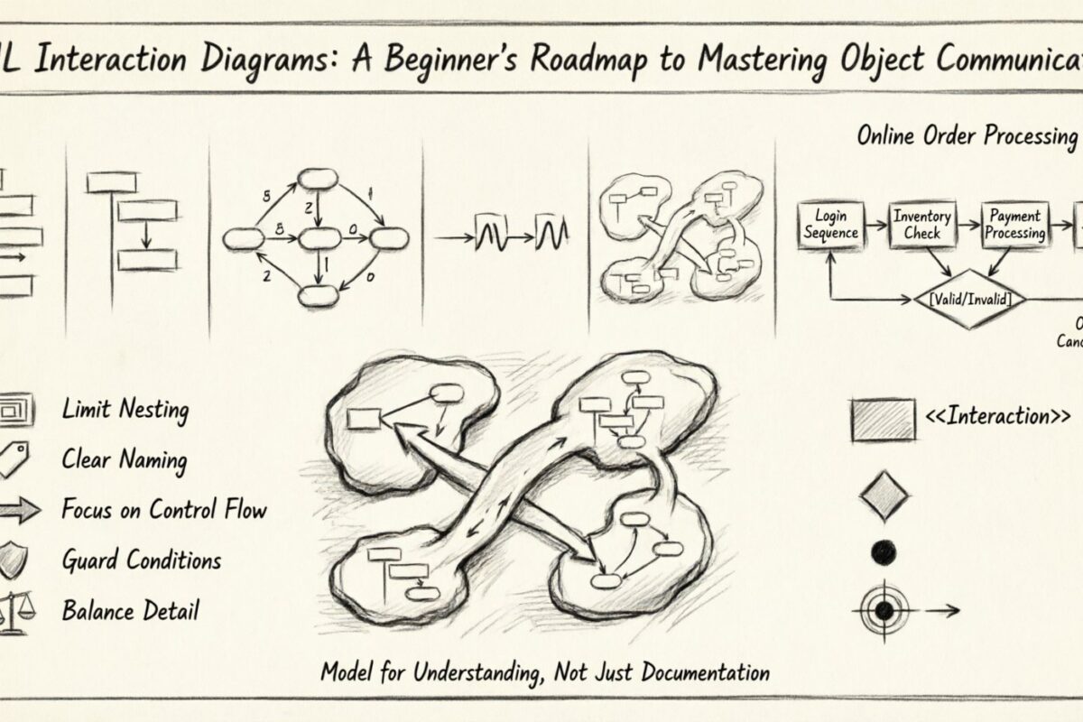 Definitive Übersicht über UML-Interaktionsdiagramme: Ein Leitfaden für Anfänger zum Meistern der Objektkommunikation