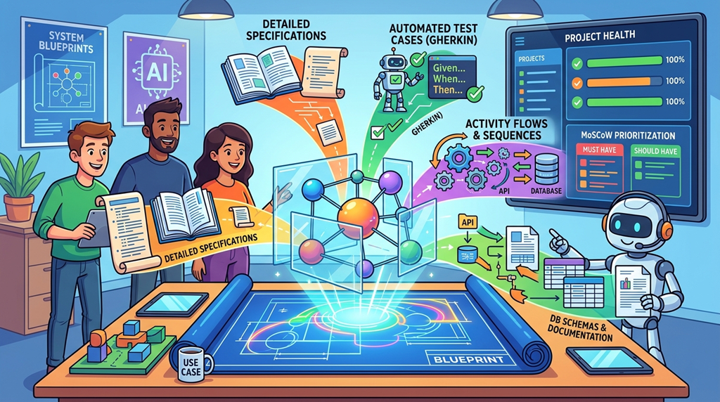 Use Cases sind mehr als nur Ovale: Heben Sie die verborgene Kraft mit KI-Tools hervor Use Cases sind mehr als nur Ovale: Heben Sie die verborgene Kraft mit KI-Tools hervor