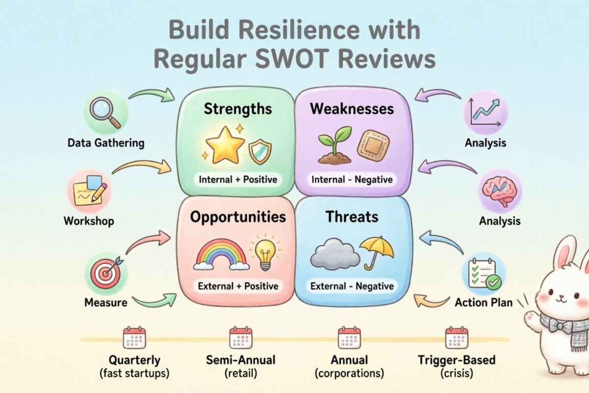 Construyendo Resiliencia a Largo Plazo con Revisiones Regulares de SWOT Construyendo Resiliencia a Largo Plazo con Revisiones Regulares de SWOT