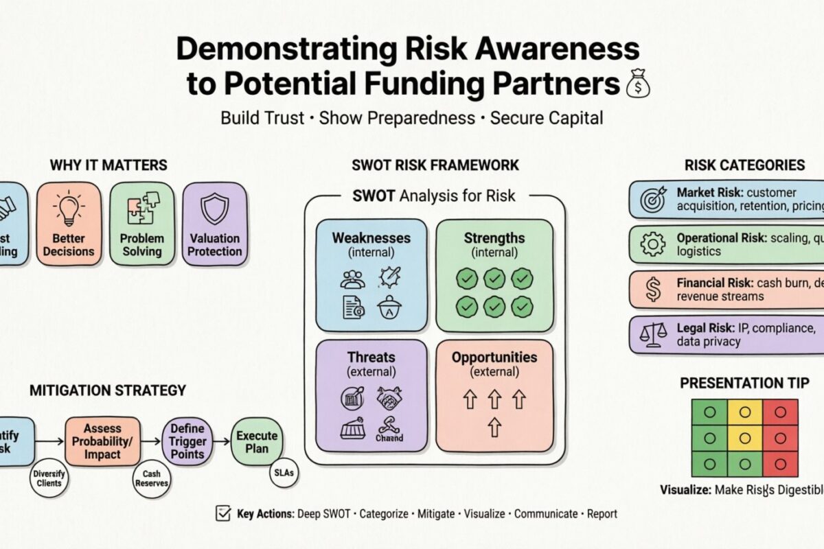Guía de análisis SWOT: Demostrando conciencia del riesgo a posibles socios de financiación Guía de análisis SWOT: Demostrando conciencia del riesgo a posibles socios de financiación