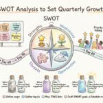 Utilizar el análisis DAFO para establecer objetivos de crecimiento trimestrales