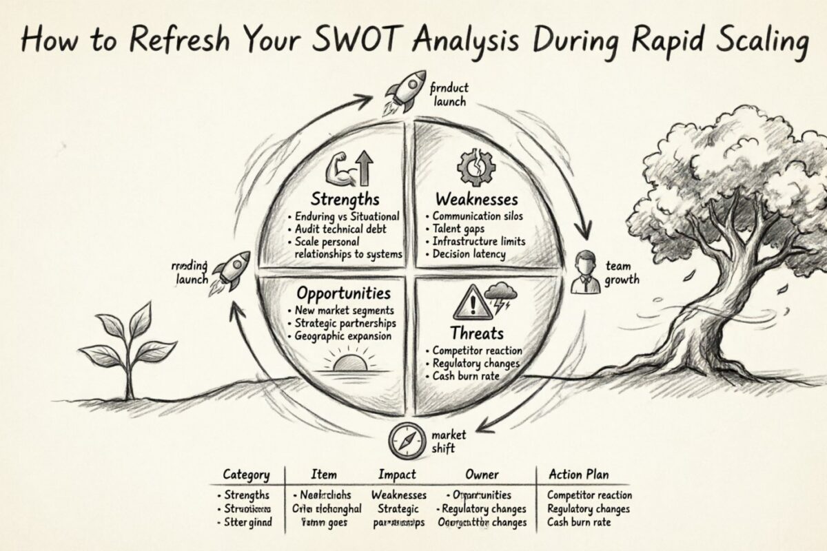 Cómo actualizar su análisis SWOT durante una expansión rápida Cómo actualizar su análisis SWOT durante una expansión rápida