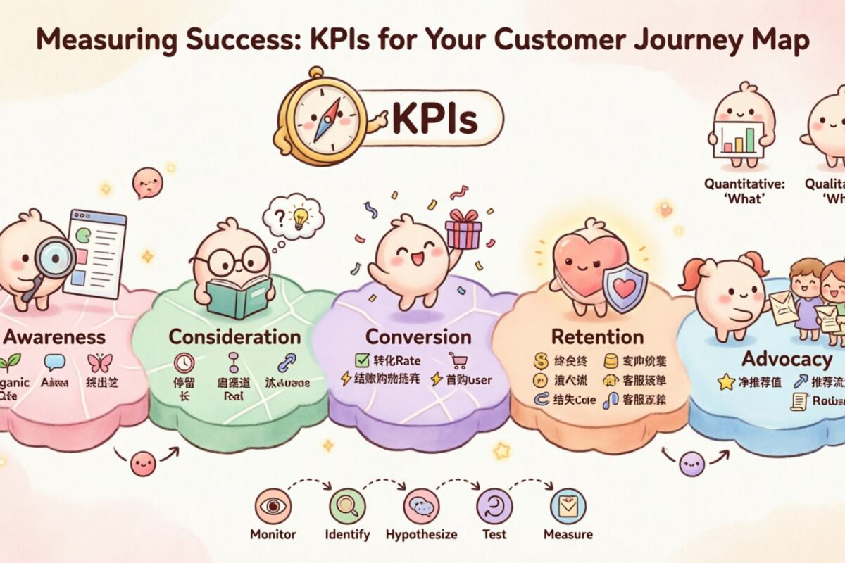 Medir el éxito: KPIs para tu mapa de la experiencia del cliente