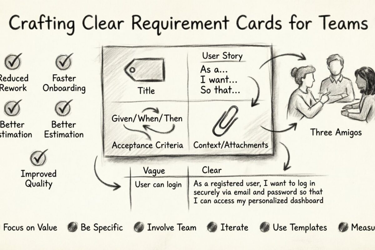 Guide de la story utilisateur : Rédiger des cartes de besoins claires pour les équipes Guide de la story utilisateur : Rédiger des cartes de besoins claires pour les équipes