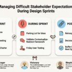 Guide de conception UX : Gérer les attentes difficiles des parties prenantes lors des sprints de conception