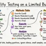 Guide de conception UX : Mener des tests d’utilisabilité avec un budget limité