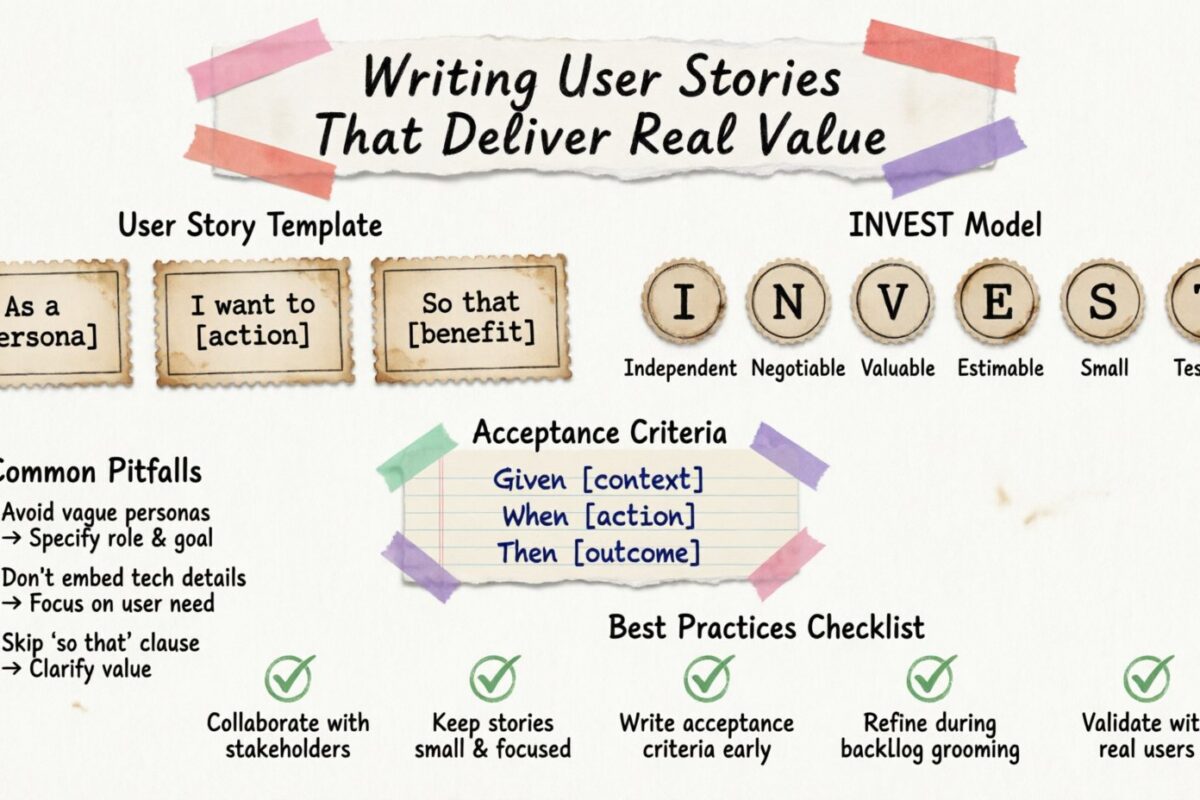 Guide de la story utilisateur : Rédiger des stories utilisateur qui apportent une véritable valeur Guide de la story utilisateur : Rédiger des stories utilisateur qui apportent une véritable valeur