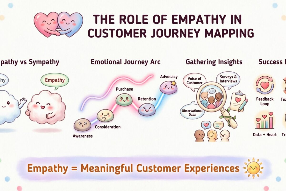 Le rôle de l’empathie dans la cartographie du parcours client