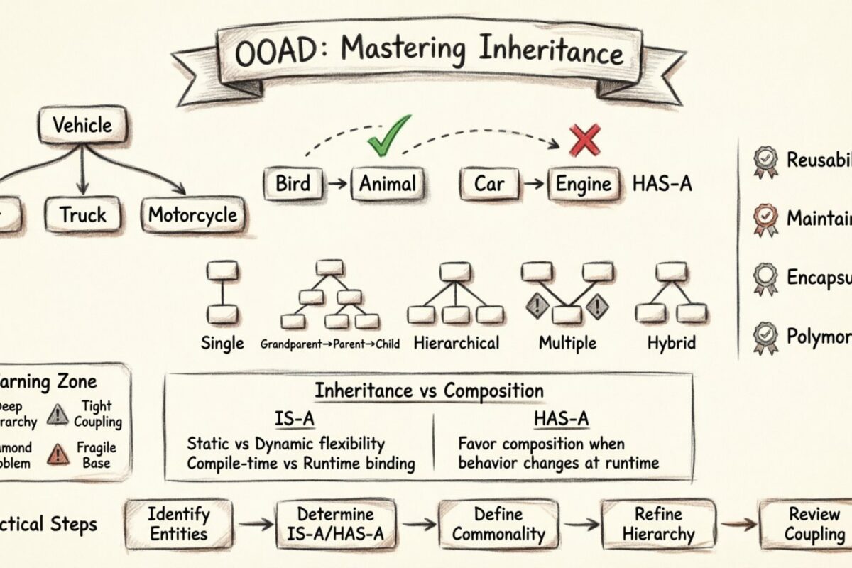 Approfondissement de l’analyse et de la conception orientées objet : comprendre l’héritage pour une meilleure structure du code