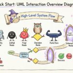 クイックスタートガイド：数分で初めてのUML相互作用概要図を描く方法