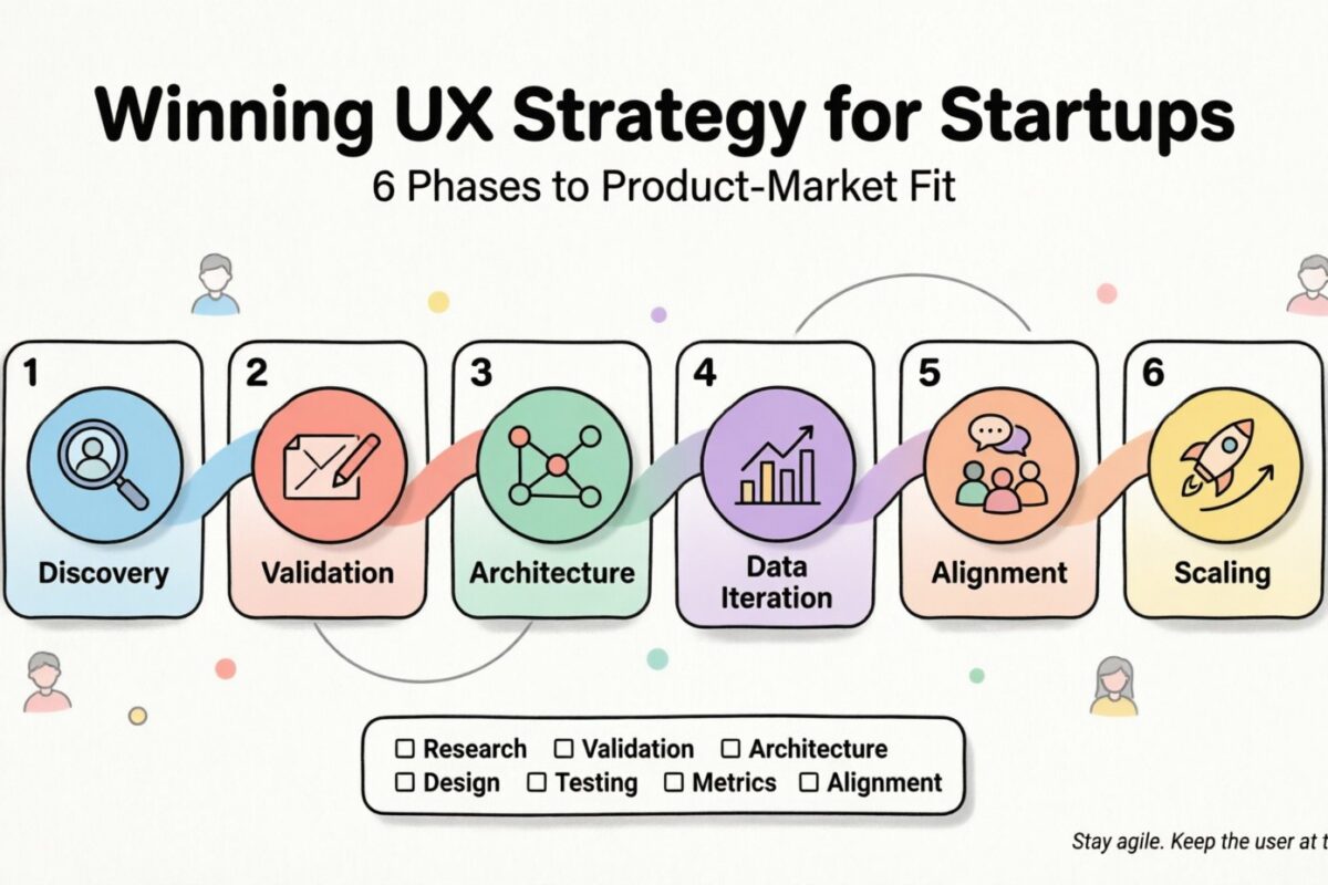 Przewodnik po projektowaniu UX: definiowanie wygrywającej strategii UX dla wczesnych startupów Przewodnik po projektowaniu UX: definiowanie wygrywającej strategii UX dla wczesnych startupów