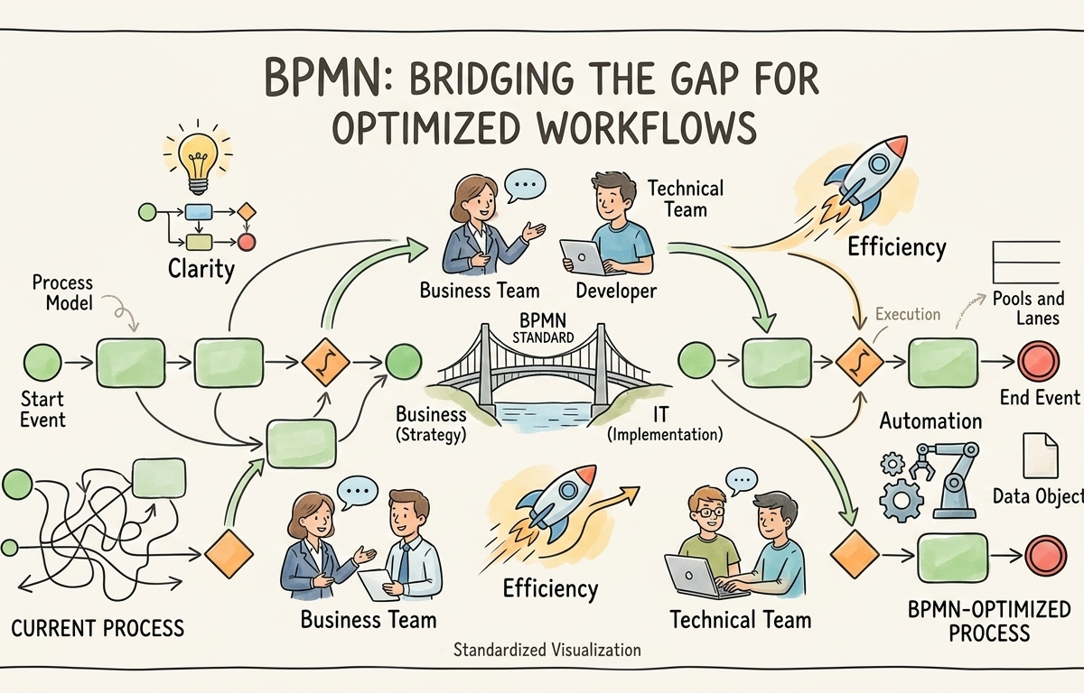 Opanowanie BPMN: Kompletny przewodnik po modelowaniu procesów biznesowych i notacji Opanowanie BPMN: Kompletny przewodnik po modelowaniu procesów biznesowych i notacji