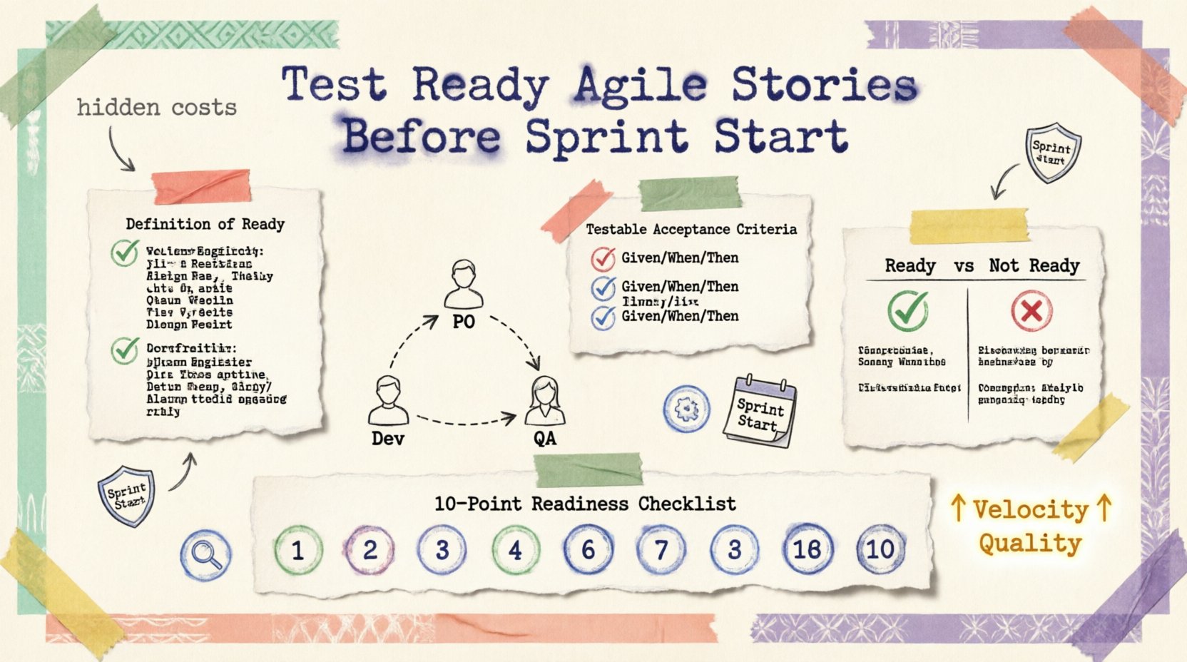 Guia de Histórias de Usuário: Histórias Ágeis Prontas para Teste Antes do Início do Sprint Guia de Histórias de Usuário: Histórias Ágeis Prontas para Teste Antes do Início do Sprint