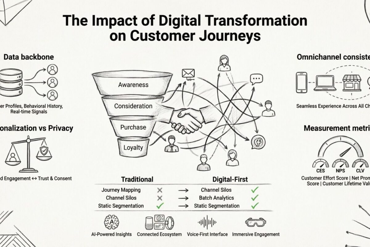 O Impacto da Transformação Digital nas Jornadas do Cliente