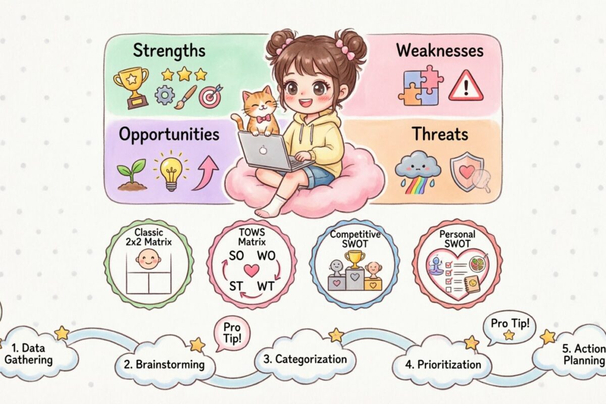 為獨資創業者驗證過的SWOT分析框架