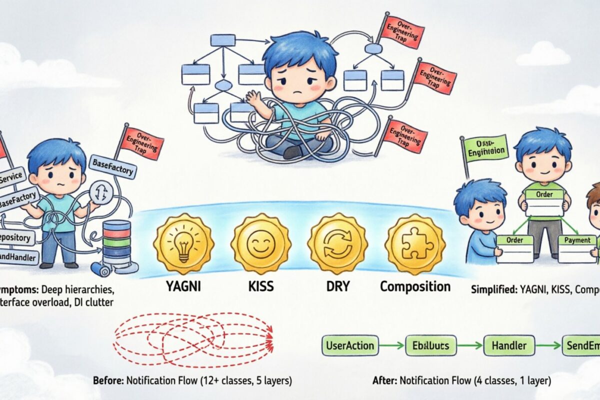 Tại sao Phân tích và Thiết kế Hướng đối tượng của bạn có thể bị quá mức kỹ thuật hóa và cách đơn giản hóa nó