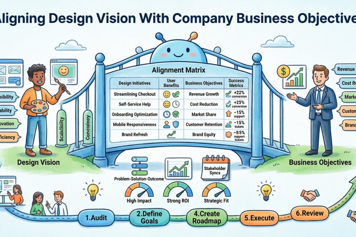 UX Design Guide: Aligning Design Vision With Company Business Objectives UX Design Guide: Aligning Design Vision With Company Business Objectives