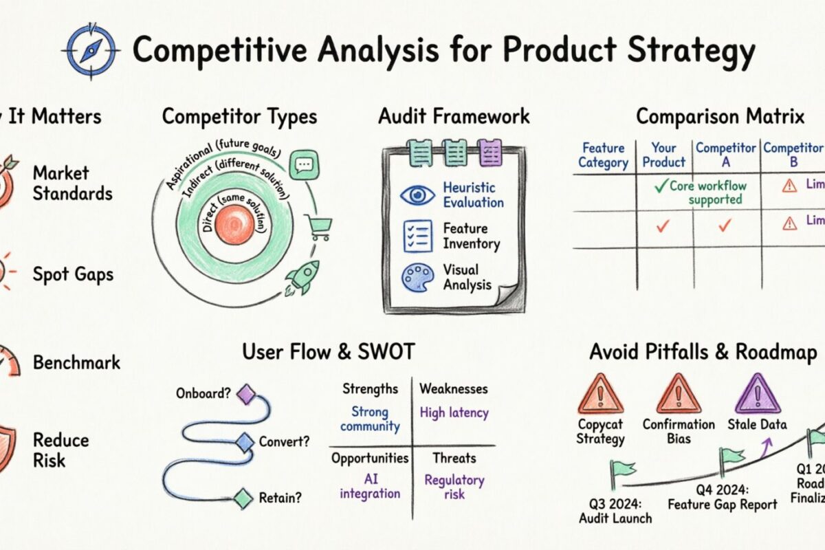 UX Design Guide: Conducting Competitive Analysis for Product Strategy