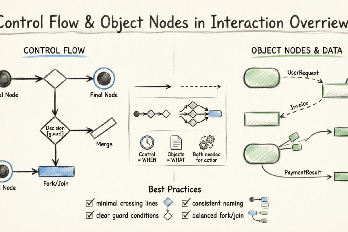 Deep Dive: Understanding Control Flow and Object Nodes in Interaction Overviews Deep Dive: Understanding Control Flow and Object Nodes in Interaction Overviews