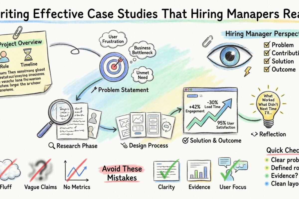 UX Design Guide: Writing Effective Case Studies That Hiring Managers Read
