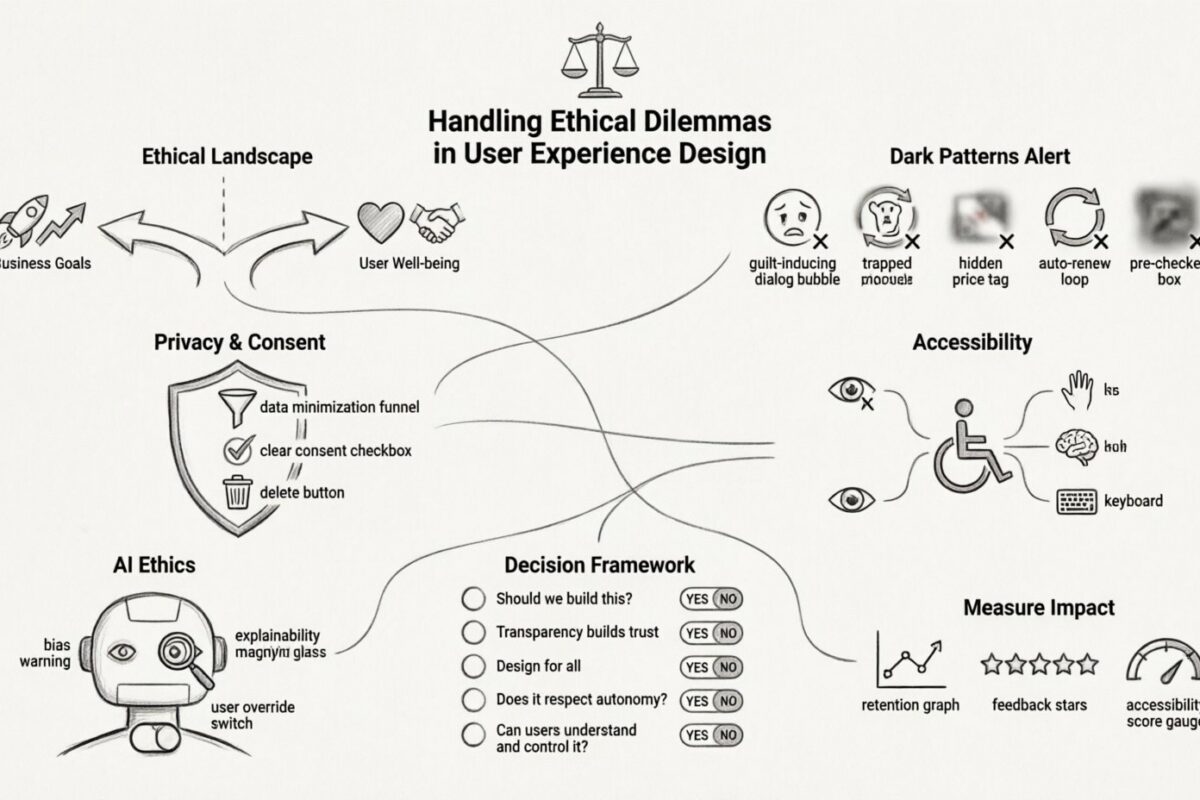 Handling Ethical Dilemmas in User Experience Design
