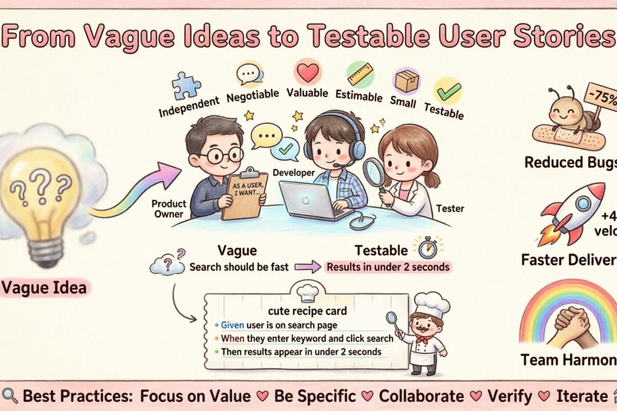 User Story Guide: From Vague Ideas to Testable User Stories