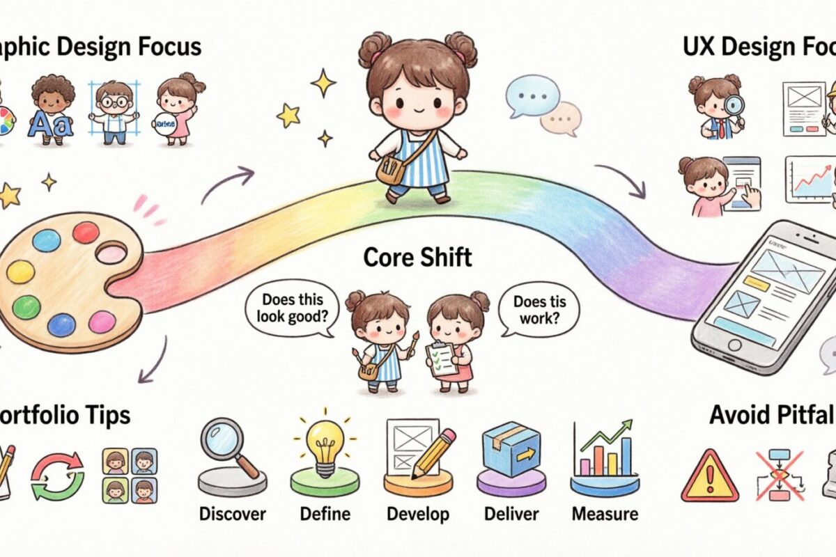 UX Design Guide: Transitioning From Graphic Design to User Experience Design UX Design Guide: Transitioning From Graphic Design to User Experience Design