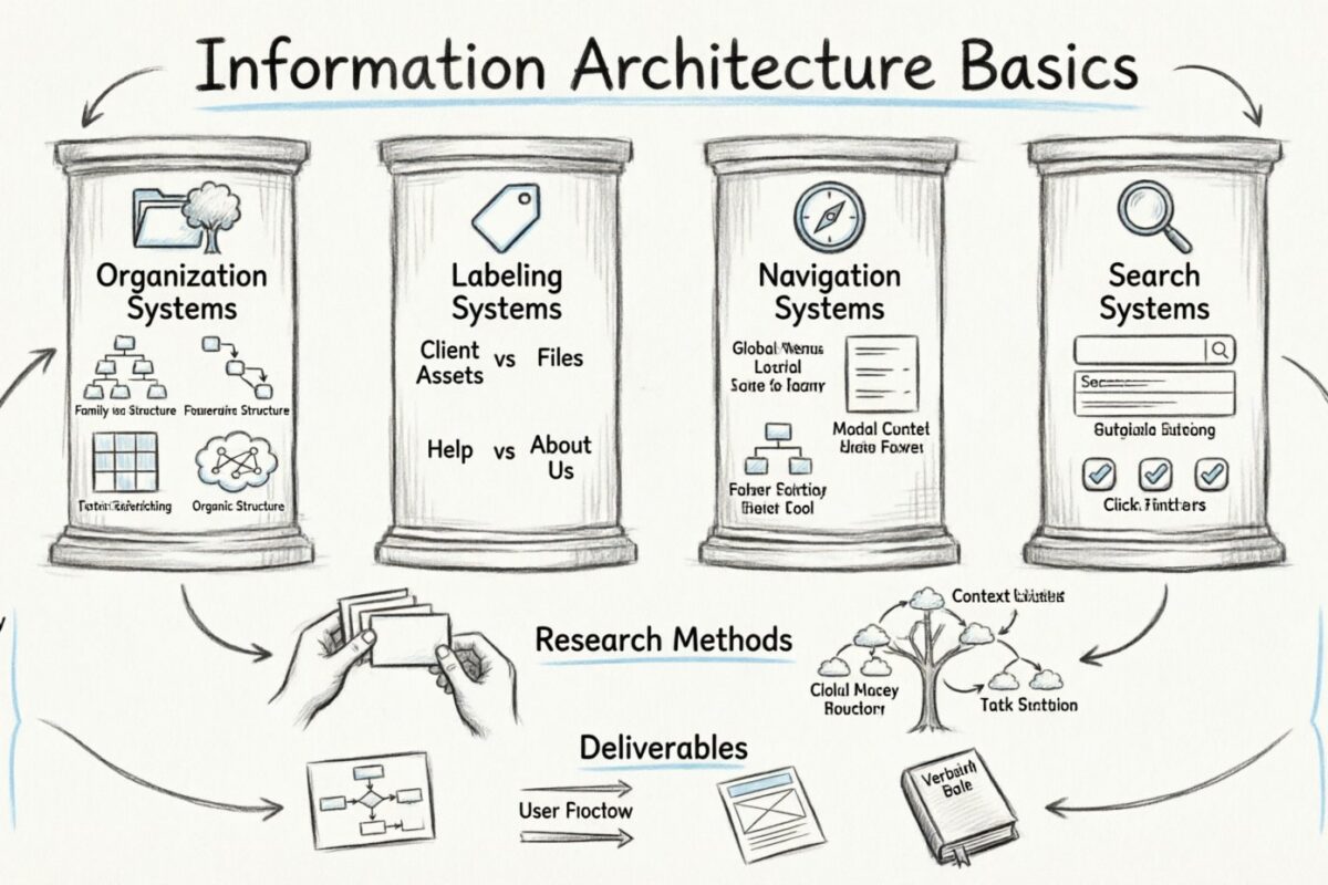 UX Design Guide: Information Architecture Basics Every Junior Designer Needs UX Design Guide: Information Architecture Basics Every Junior Designer Needs