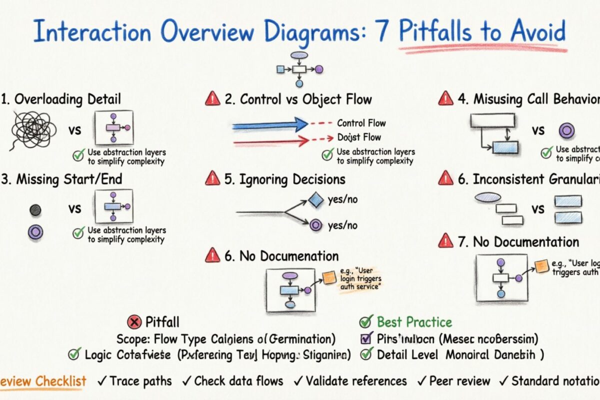 Common Mistakes: Pitfalls to Avoid When Modeling Interaction Overviews for Beginners