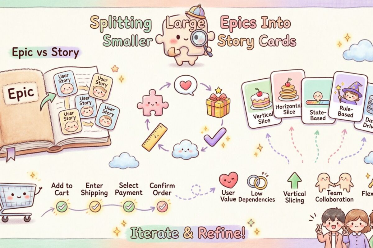 User Story Guide: Splitting Large Epics Into Smaller Story Cards