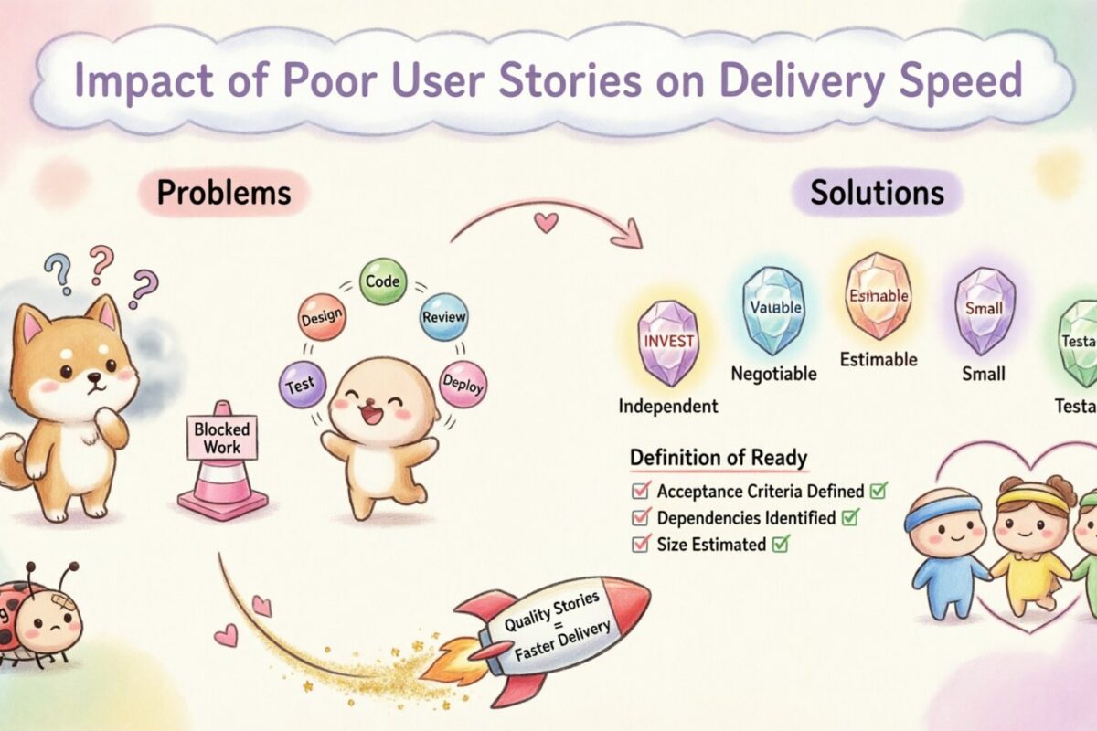 User Story Guide: Impact of Poor User Stories on Delivery Speed