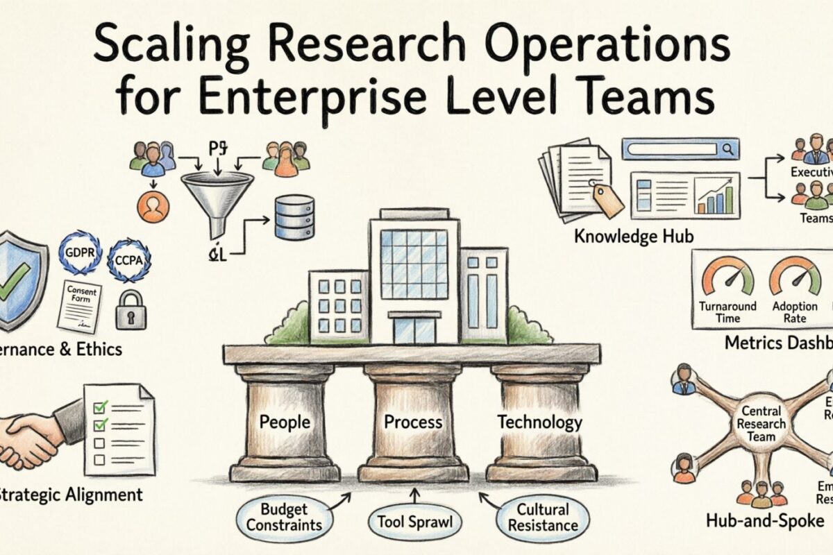 UX Design Guide: Scaling Research Operations for Enterprise Level Teams