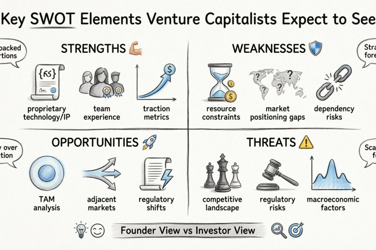 SWOT Analysis Guide: Key SWOT Elements Venture Capitalists Expect to See