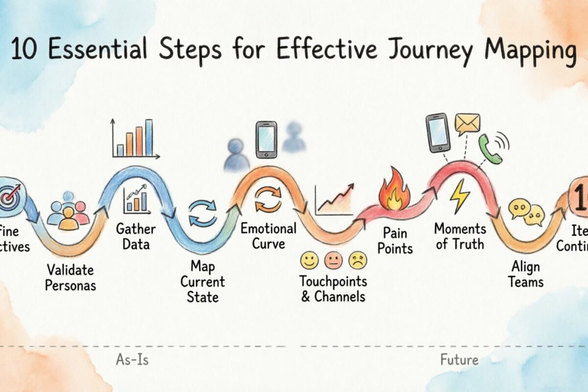 10 Essential Steps for Effective Journey Mapping