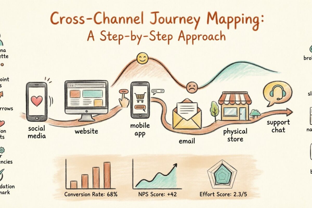 Cross-Channel Journey Mapping: A Step-by-Step Approach