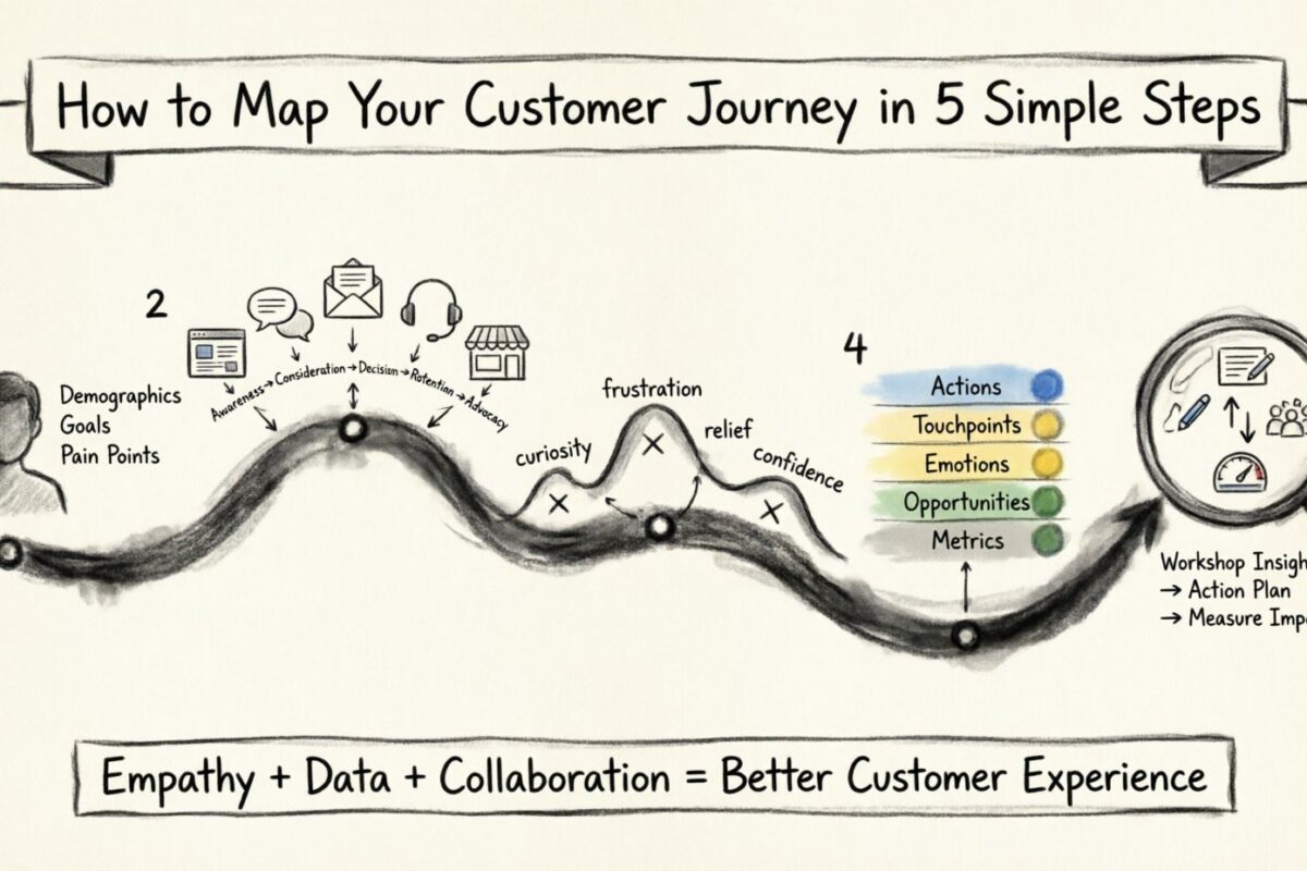 How to Map Your Customer Journey in 5 Simple Steps