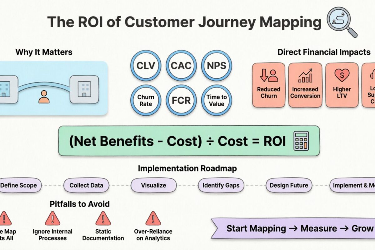 The ROI of Investing in Customer Journey Mapping