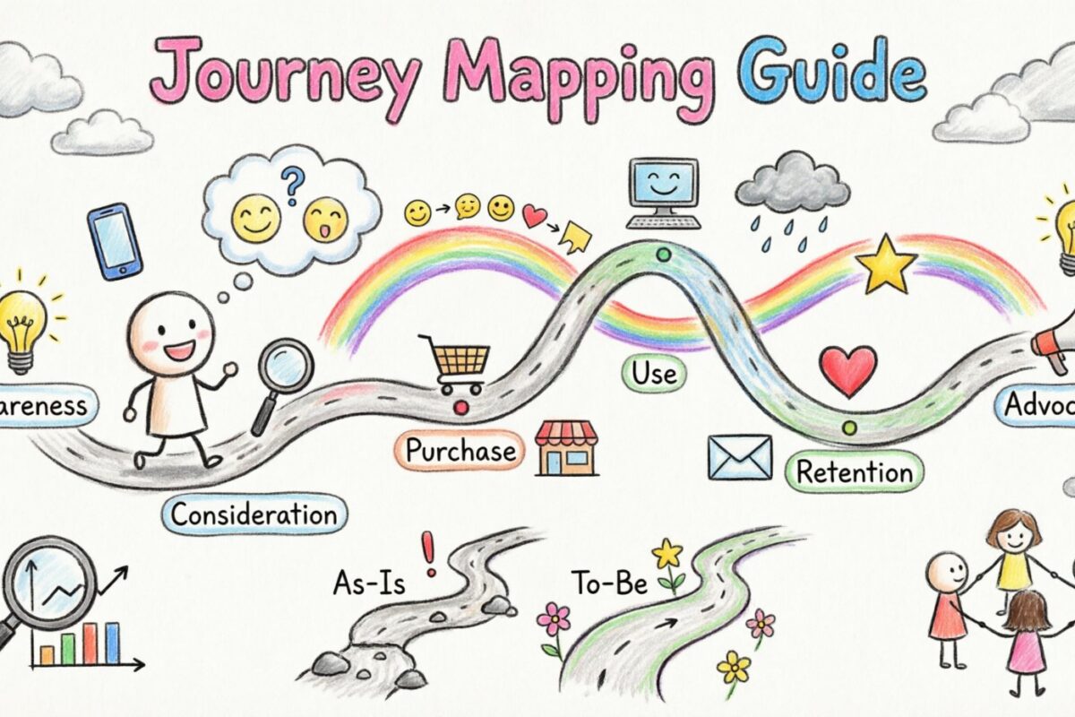A Quick Start Guide to Journey Mapping for New UX Professionals