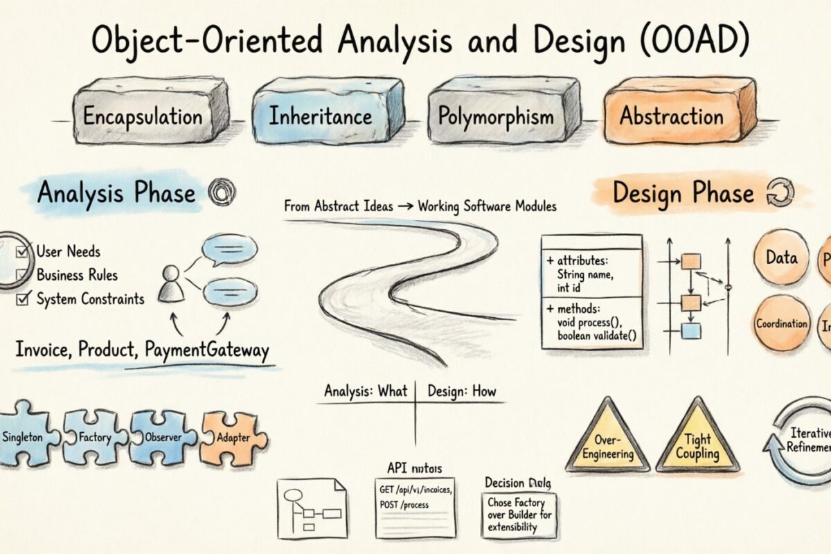 Object-Oriented Analysis and Design in Action: Transforming Abstract Ideas into Working Software Modules