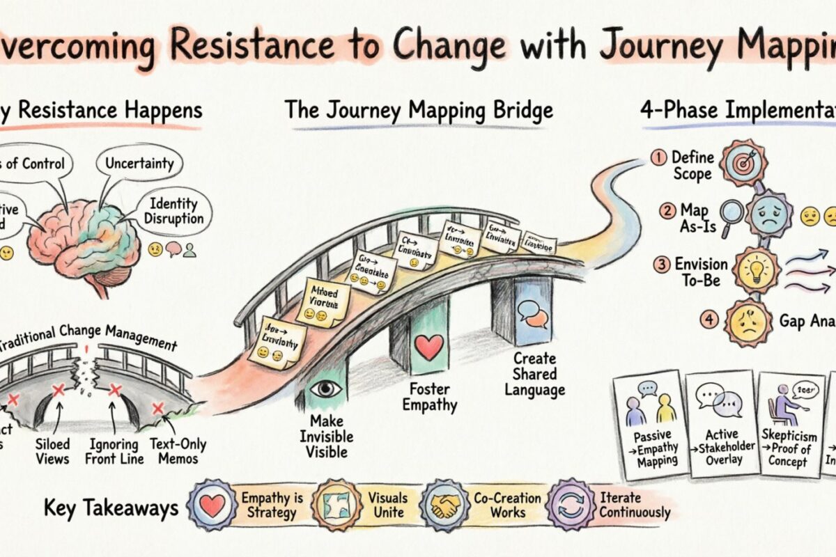 Overcoming Resistance to Change with Journey Mapping