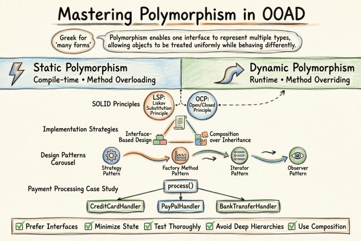 Object-Oriented Analysis and Design Deep Drive: Mastering Polymorphism for Flexible Software Architectures Object-Oriented Analysis and Design Deep Drive: Mastering Polymorphism for Flexible Software Architectures